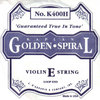 Golden Spiral E string